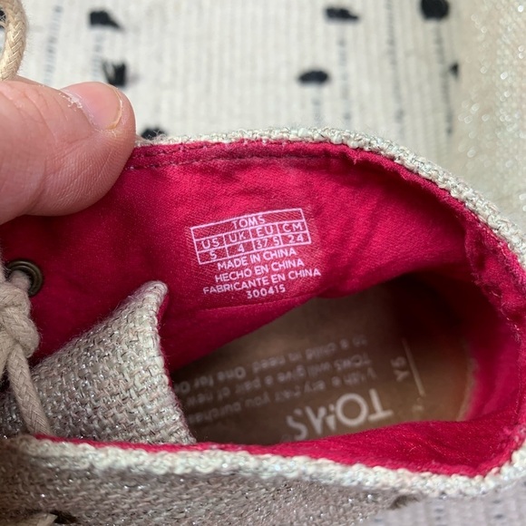 Toms Desert Wedge Tan Metallic Boot - Picture 9 of 10